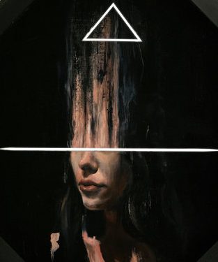 Ryan Moon – Óleos sobre Cristal y Luz